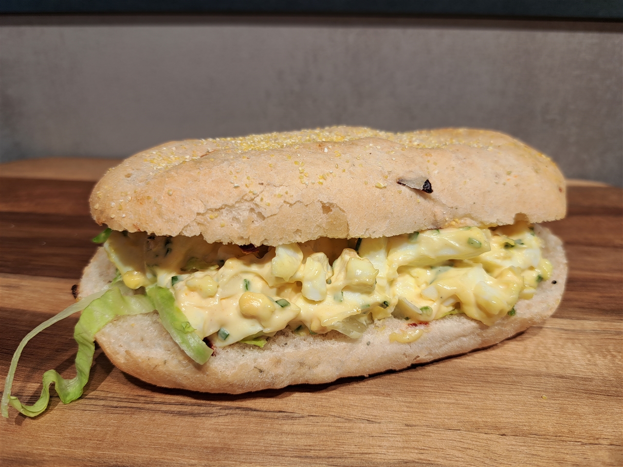 Eiersalade wit/bruin